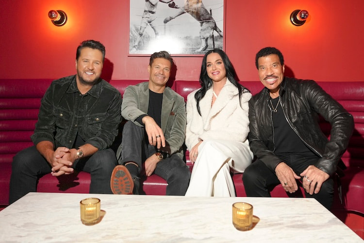Luke Bryan, Ryan Seacrest, Katy Perry, and Lionel Richie and 'American Idol' Season 21 celebration