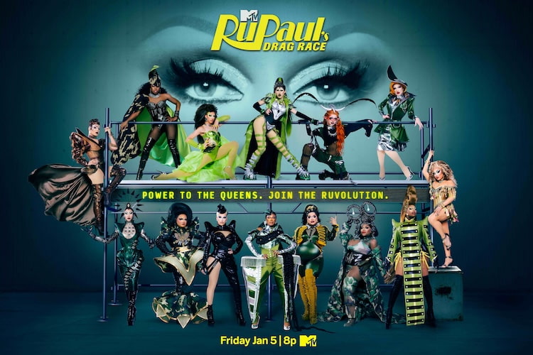 RuPaul's Drag Race Season 16 Key Art