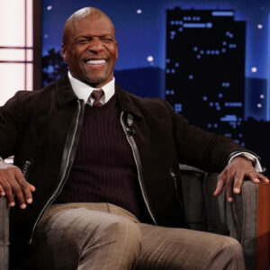 Terry Crews and Jimmy Kimmel on 'Jimmy Kimmel Live!'