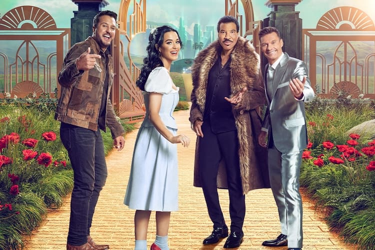 Luke Bryan, Katy Perry, Lionel Richie, and Ryan Seacrest