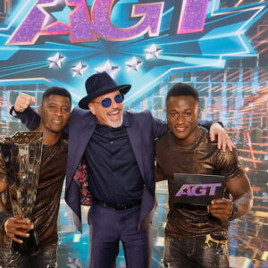 Ramadhani Brothers and Howie Mandel on 'America's Got Talent Fantasy League'