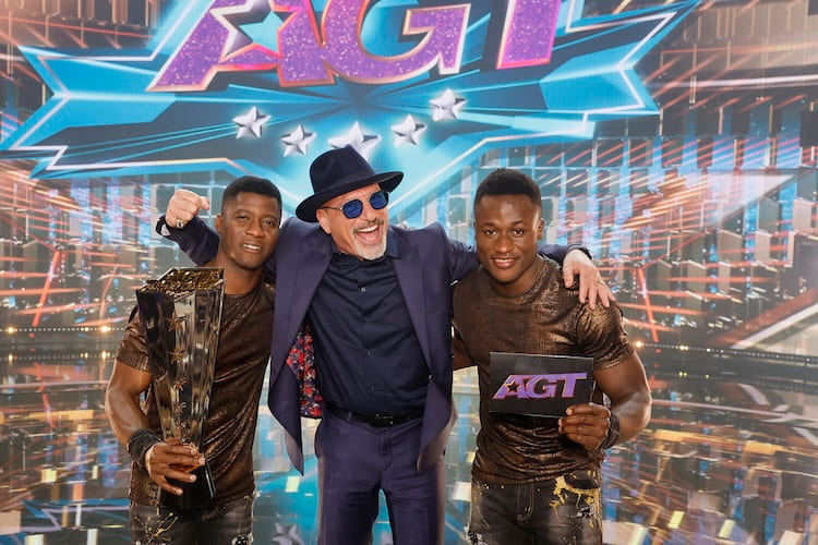 Ramadhani Brothers and Howie Mandel on 'America's Got Talent Fantasy League'