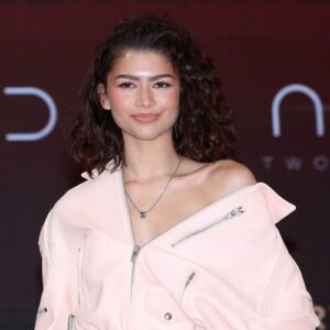 Zendaya at Dune press conference 2