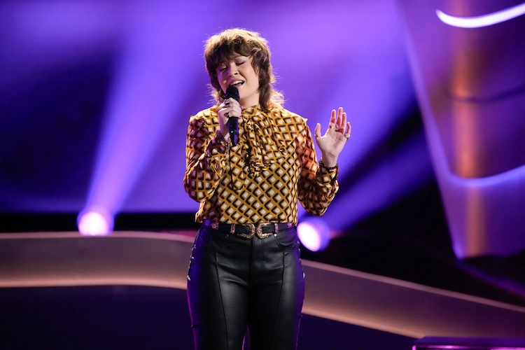 Olivia Rubini on 'The Voice' 2024