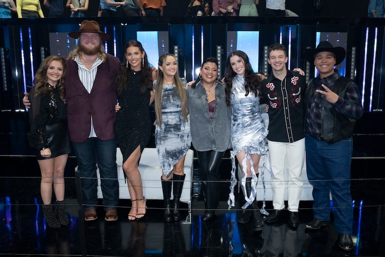 American Idol Top 8 on 'American Idol' 2024