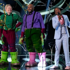 Clay Aiken and Reuben Studdard on 'The Masked Singer'