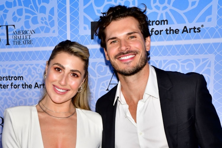 Emma Slater and Gleb Savchenko at North American premiere of ballet "Like Water For Chocolate" hosted by The American Ballet Theater at Segerstrom Center For The Arts