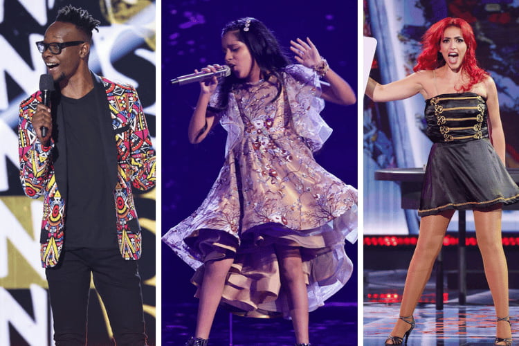 Learnmore Joansi, Pranysqa Mishra, and Solange Kardinaly on 'America's Got Talent' 2024 Quarterfinals
