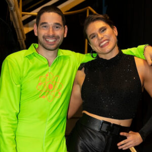 Alan Bersten and Ilona Maher on 'Dancing With The Stars' Disney Night