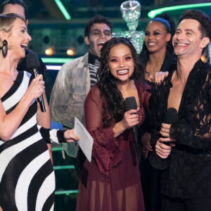Julianne Hough, Jenn Tran and Sasha Farber on 'Dancing With The Stars'