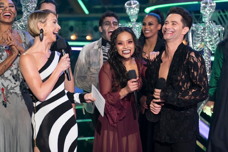 Julianne Hough, Jenn Tran and Sasha Farber on 'Dancing With The Stars'