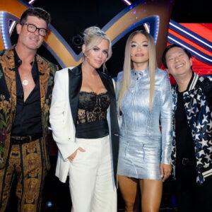 Robin Thicke, Jenny McCarthy, Rita Ora, and Ken Jeong on 'The Masked Singer'
