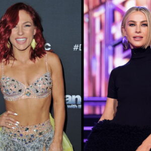 Sharna Burgess and Julianne Hough on 'Dancing With The Stars'