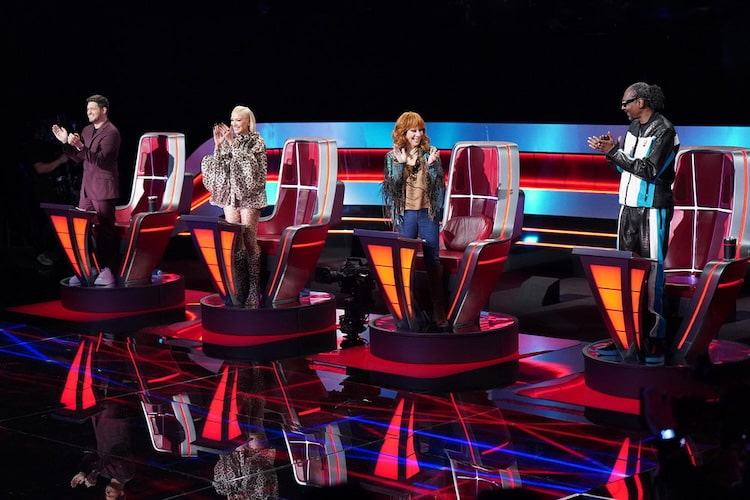 Michael Buble, Gwen Stefani, Reba McEntire and Snoop Dogg on 'The Voice' Playoffs