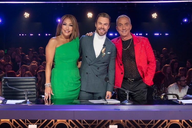 Carrie Ann Inaba, Bruno Tonioli, and Derek Hough on 'Dancing With The Stars's 500th Episode