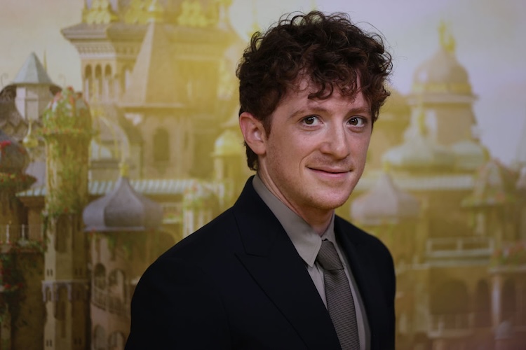 Ethan Slater at the Australian premiere of "Wicked"