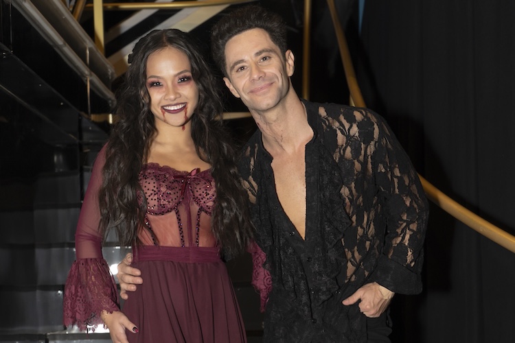 Jenn Tran and Sasha Farber on 'Dancing With The Stars' 2024