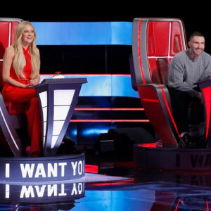 Kelsea Ballerini and Adam Levine on 'The Voice' 2025 Blind Auditions 3