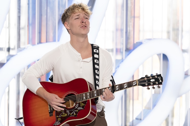Baylee Littrell on 'American Idol' 2025