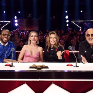 Shania Twain, Howie Mandel, Kardinal Offishall, and Katherine Ryan on 'Canada's Got Talent' 2025