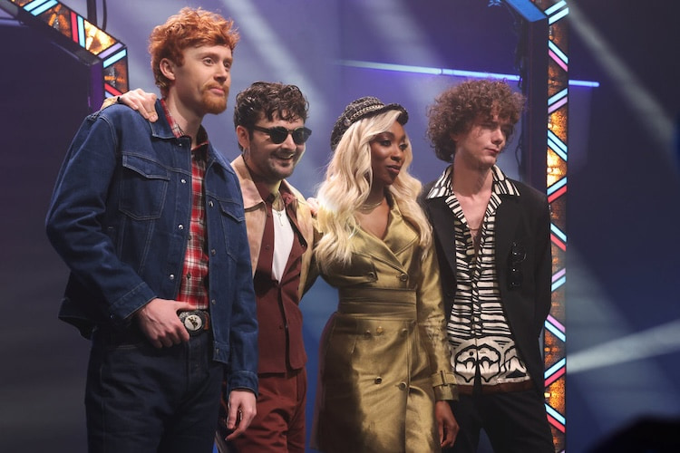 Ben Marshall, John Higgins, Ego Nwodim, nd Martin Herlihy on 'Saturday Night Live'
