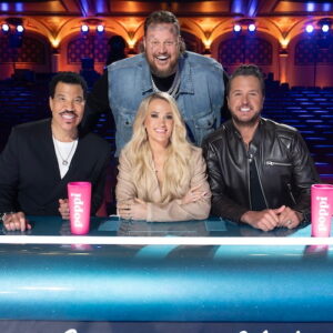 Jelly Roll, Lionel Richie, Carrie Underwood, and Luke Bryan on 'American Idol' 2025