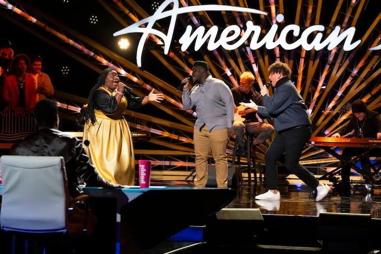 Kolbi Jordan, Canaan James Hill and Filo on 'American Idol' Hollywood week