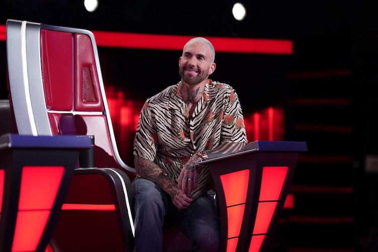 Adam Levine on 'The Voice' 2025