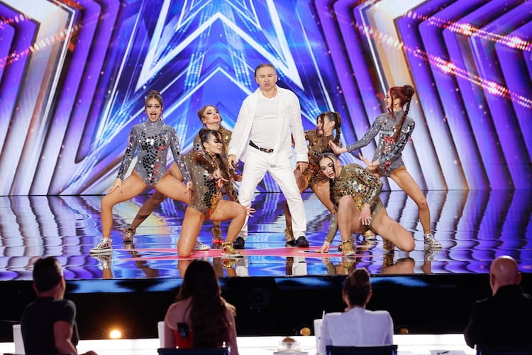 Alex Zinger and Crew on 'America's Got Talent' 2025