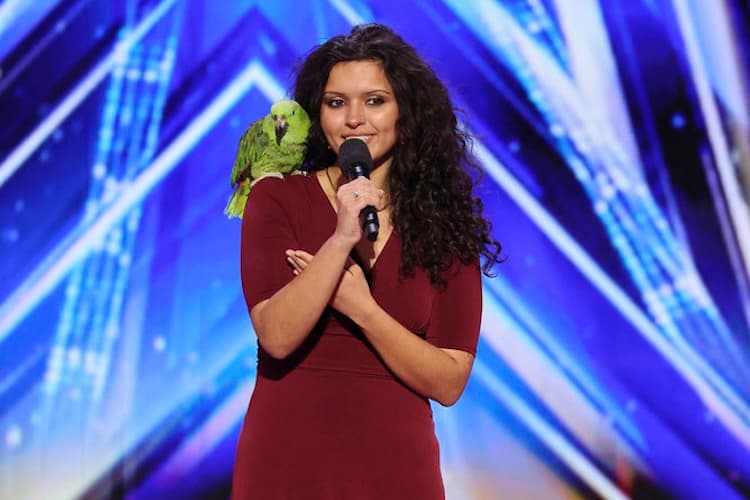Chloe and Gallagher on 'America's Got Talent' 2025