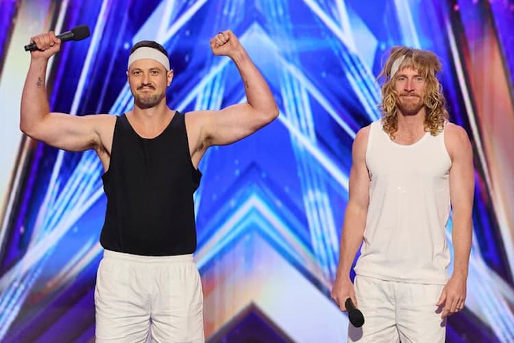 Marty and Michael on 'America's Got Talent' 2025