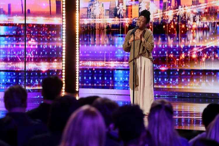 Charity Lockhart on 'America's Got Talent' 2025