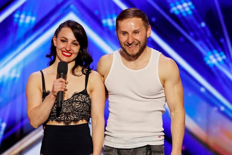 Julia and Dmytro Turkeev on 'America's Got Talent' 2025