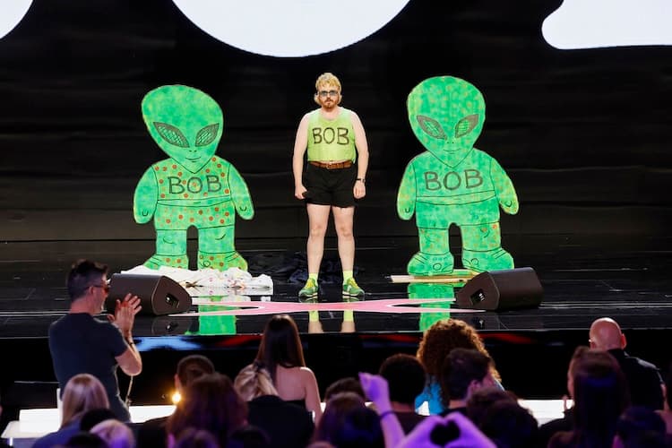 Spaceman Bob on 'America's Got Talent' 2025