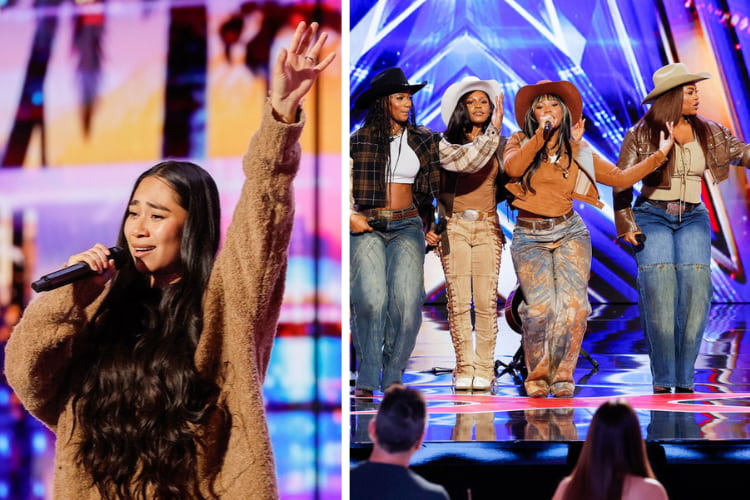 Jessica Sanchez and The BoykinZ on 'America's Got Talent' 2025