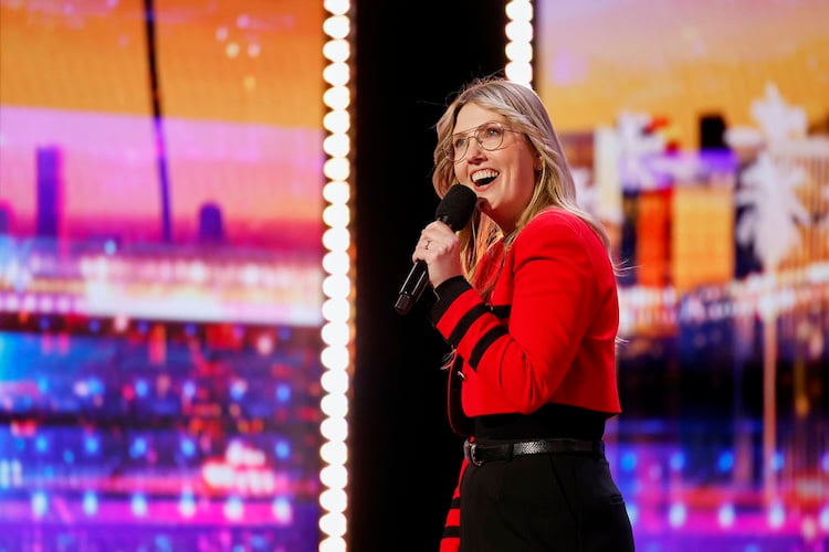 Julia Hladkowicz auditions for 'America's Got Talent' 2025
