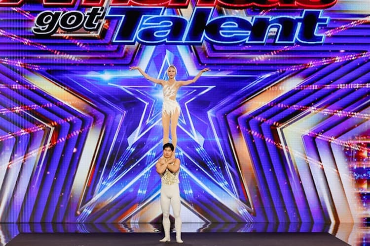 Xi'An Acrobatic Troupe auditions for 'America's Got Talent' 2025