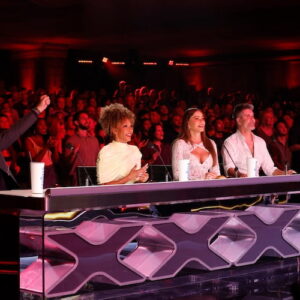 Howie Mandel, Mel B, Sofia Vergara, and Simon Cowell on AGT Quarterfinals results 1
