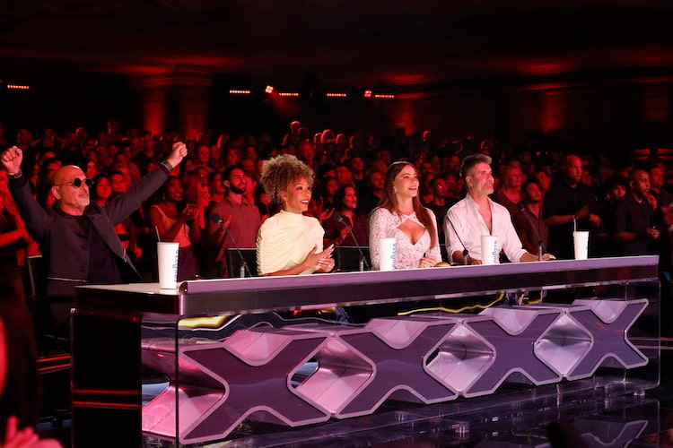 Howie Mandel, Mel B, Sofia Vergara, and Simon Cowell on AGT Quarterfinals results 1