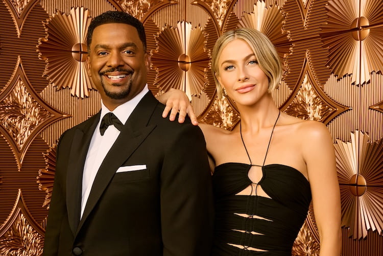 Alfonso Ribeiro and Julianne Hough on 'Dancing With The Stars' 2025