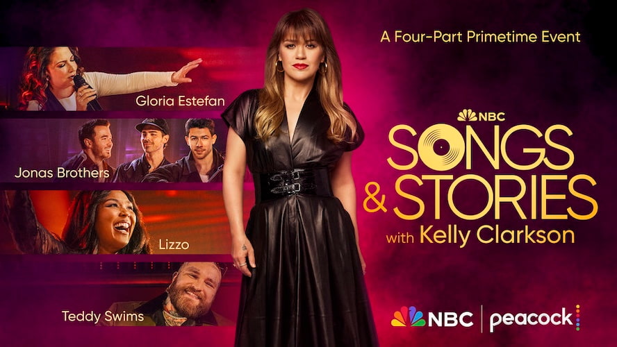 SONGS & STORIES WITH KELLY CLARKSON key art via NBC