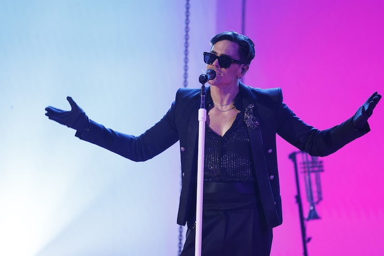 Tom Sandoval performs in the 'America's Got Talent' QuarterFinals 2025