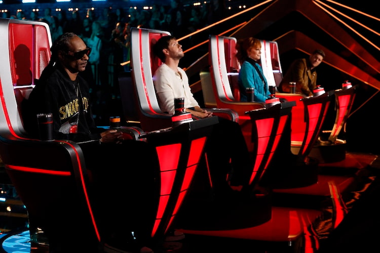 Snoop Dogg, Niall Horan, Reba McEntire, and Michael Bublé on 'The Voice' 2025