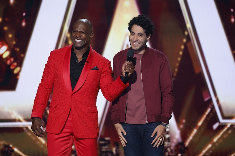 Zak Mirz and Terry Crews on 'America's Got Talent' 2025