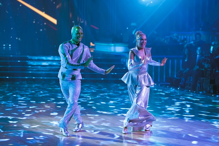 Alan Bersten and Eliane Hendricks on 'Dancing With The Stars'