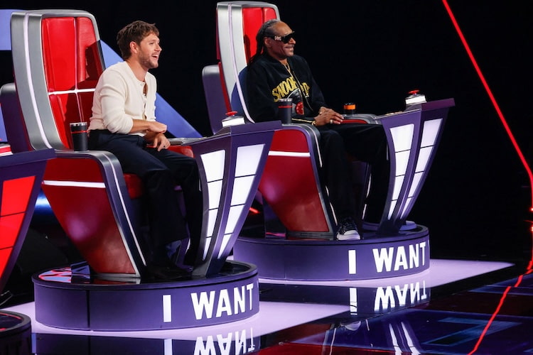 Snoop Dogg and Niall Horan on 'The Voice' Blind Auditions 2025