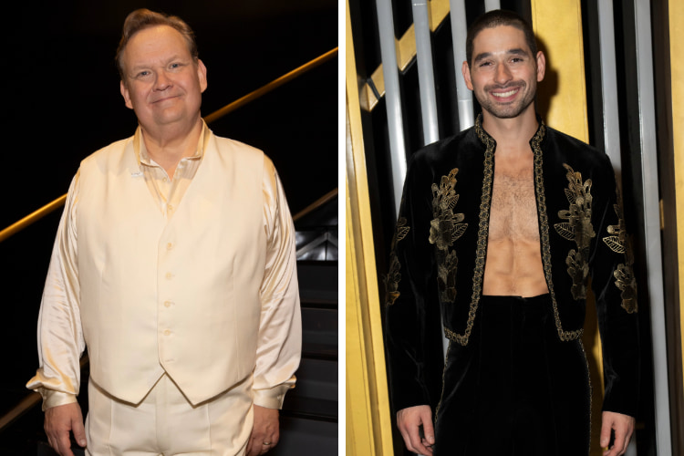 Andy Richter and Alan Bersten on 'Dancing With The Stars' 2025