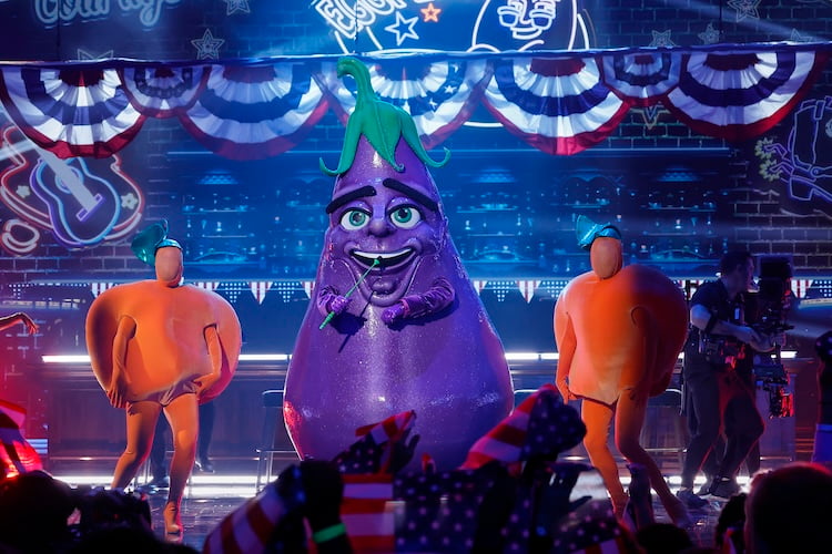 Eggplant on 'The Masked Singer' 2025