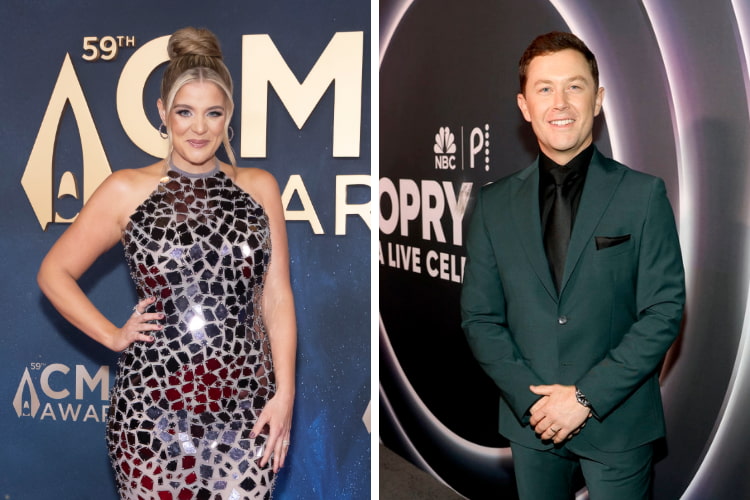 Lauren Alaina at the CMA Awards, Scotty McCreery at Grand Ole Opry 100