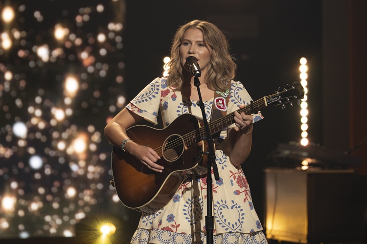 Hannah Harper on "American Idol" 2026